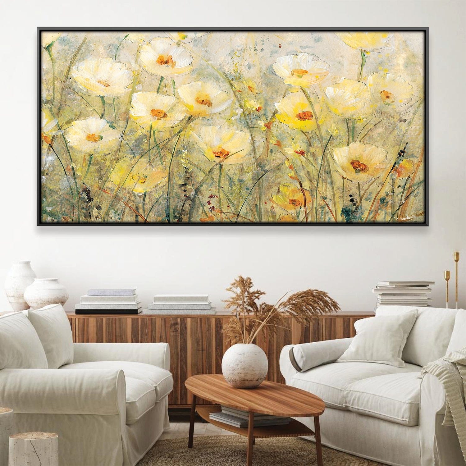 Meadow Warmth Canvas 20 x 10in / Canvas product thumbnail
