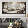 Memory Garden Canvas Art Clock Canvas