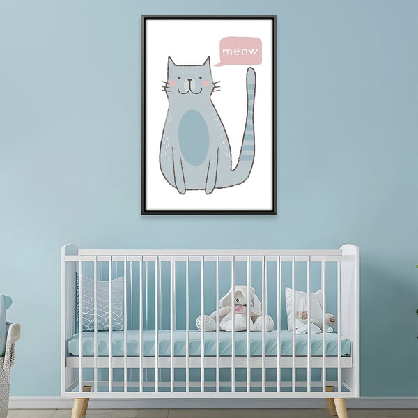 Meow Moments Canvas Art 12 x 18in / Canvas Clock Canvas