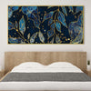 Midnight Elegance Canvas Art Clock Canvas