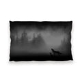 Midnight Wolves Cushion Cushion 13 x 19in Clock Canvas