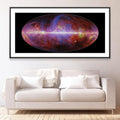 Milky Way Mixer Canvas Art 20 x 10in / Canvas Clock Canvas
