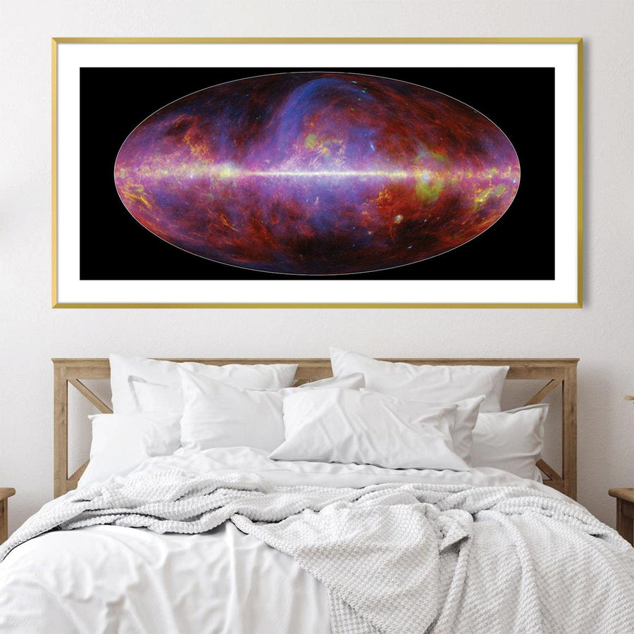 Milky Way Mixer Canvas Art Clock Canvas