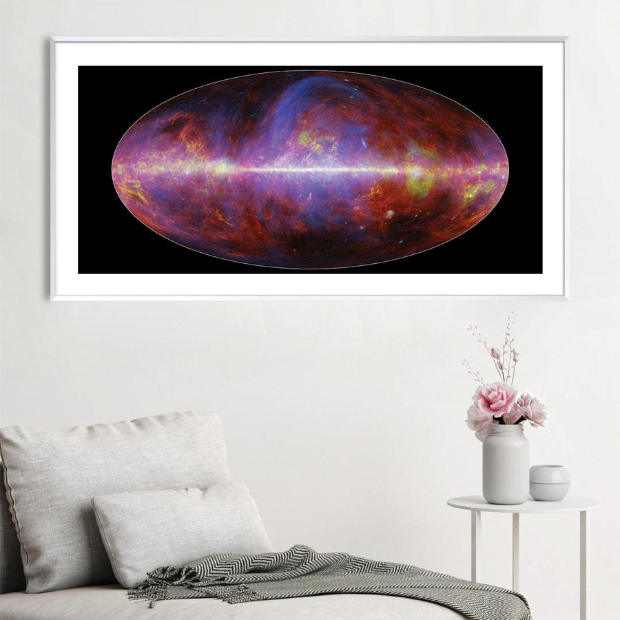 Milky Way Mixer Canvas Art Clock Canvas