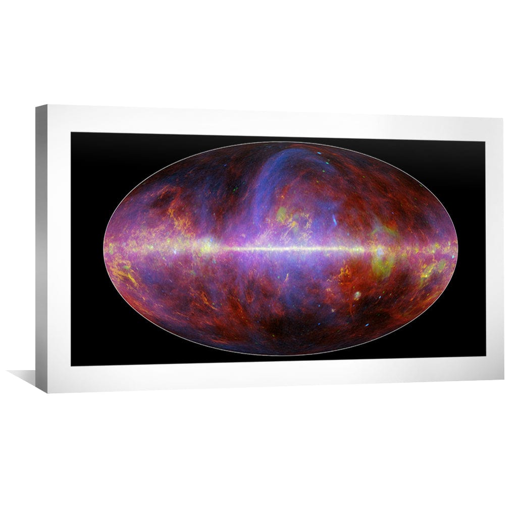 Milky Way Mixer Canvas Art Clock Canvas