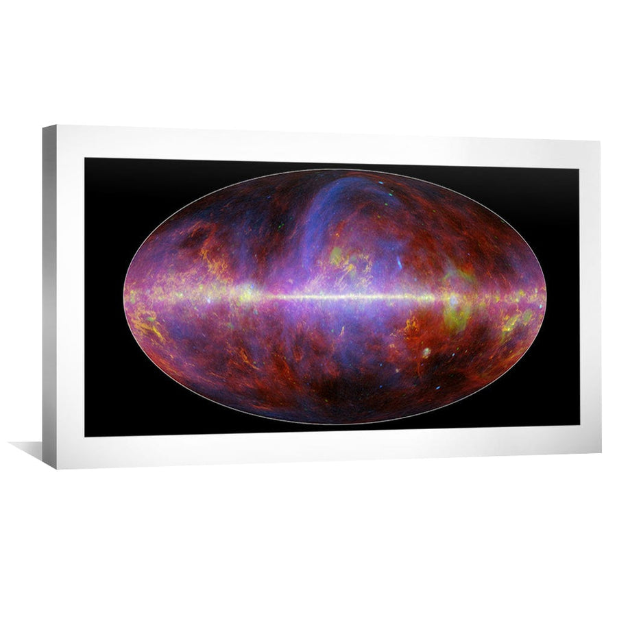 Milky Way Mixer Canvas Art Clock Canvas