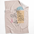 Minimal Beauty C Blanket Blanket 75 x 100cm Clock Canvas