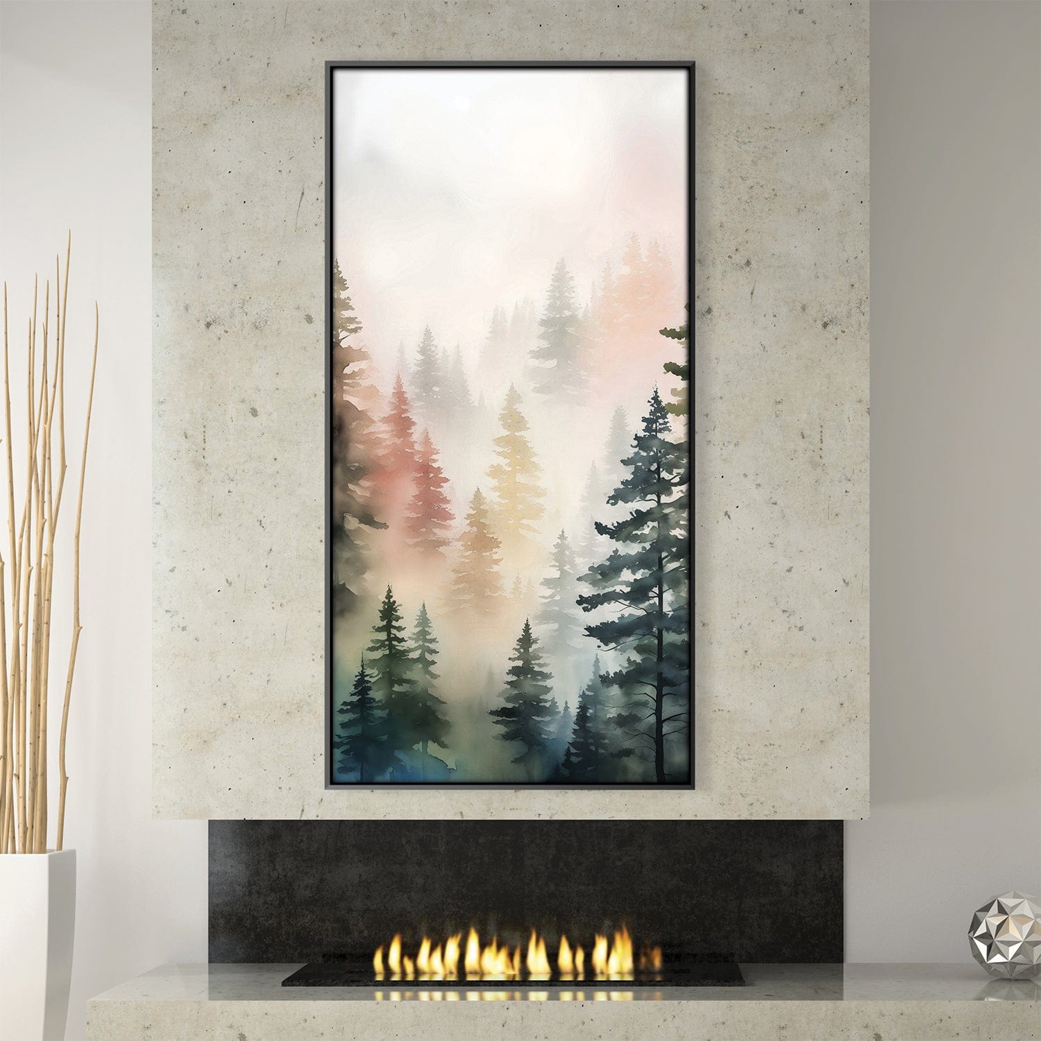 Mist Among The Pines Canvas product thumbnail