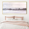Misty Cascade Canvas Art Clock Canvas