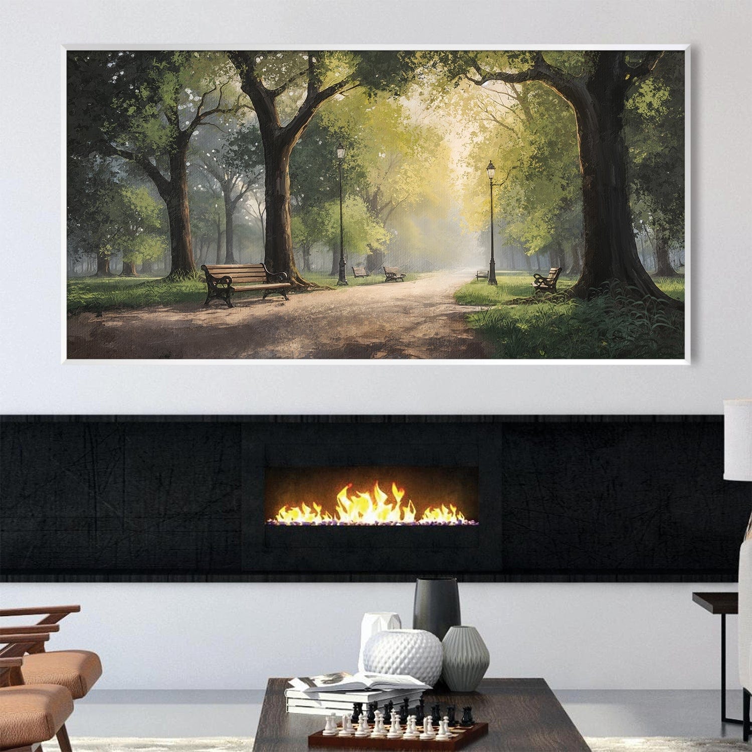 Moments Between Steps Canvas Art Clock Canvas
