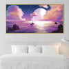 Moonlight Dream Canvas Art Clock Canvas