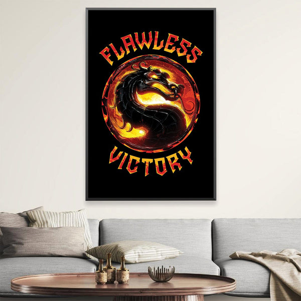 Mortal Kombat 1 Canvas Art 12 x 18in / Canvas Clock Canvas