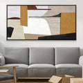 Mosaic Melody Canvas Art Clock Canvas