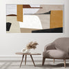 Mosaic Melody Canvas Art Clock Canvas