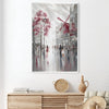 Moulin Rouge Streetscape Canvas Art Clock Canvas