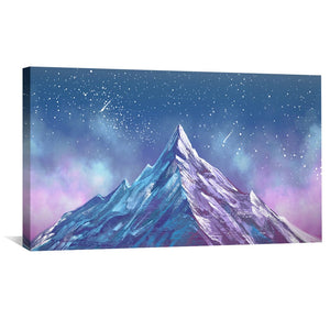 Mountain of Dreams Canvas Art Clock Canvas