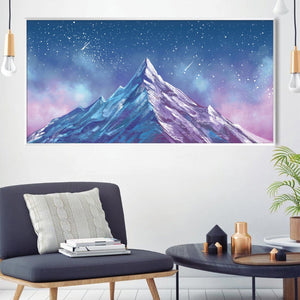 Mountain of Dreams Canvas Art Clock Canvas