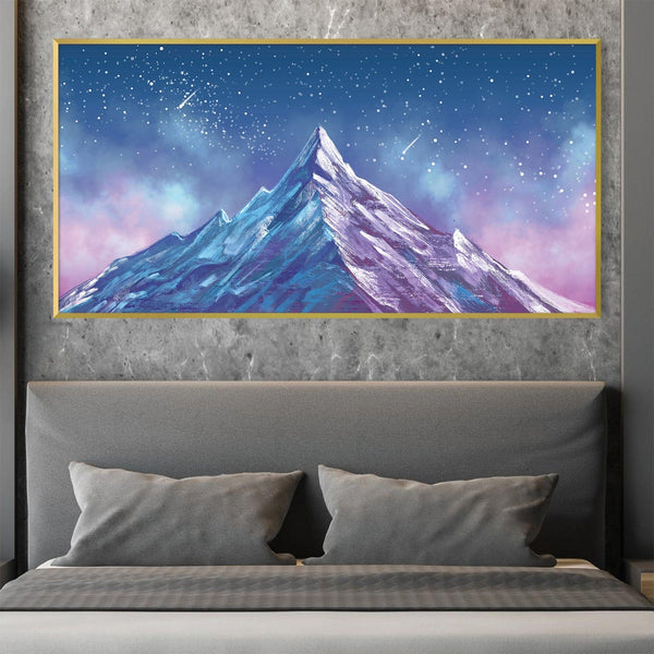 Mountain of Dreams Canvas Art Clock Canvas