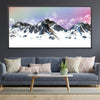 Mountain Radiance Canvas Art 20 x 10in / Canvas Clock Canvas