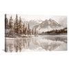 Mountain Ridge Canvas Art Clock Canvas