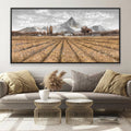 Mountainside Harvest Canvas Art 20 x 10in / Canvas Clock Canvas