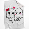 My Boo Blanket Blanket 75 x 100cm Clock Canvas