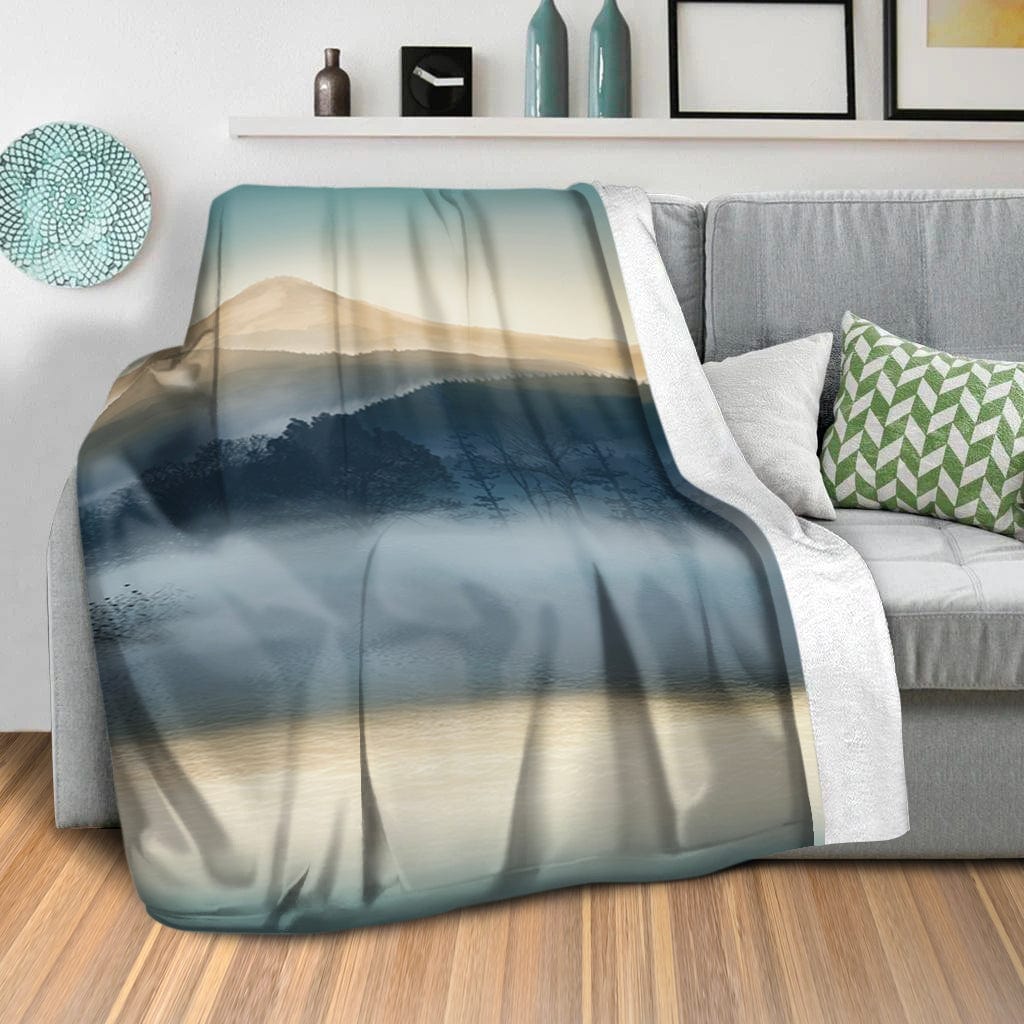 Mystic Waters Dream Home Bundle Bundle 2 Cushions & 1 Blanket Clock Canvas