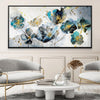 Mystical Pollen Garden Canvas Art Clock Canvas