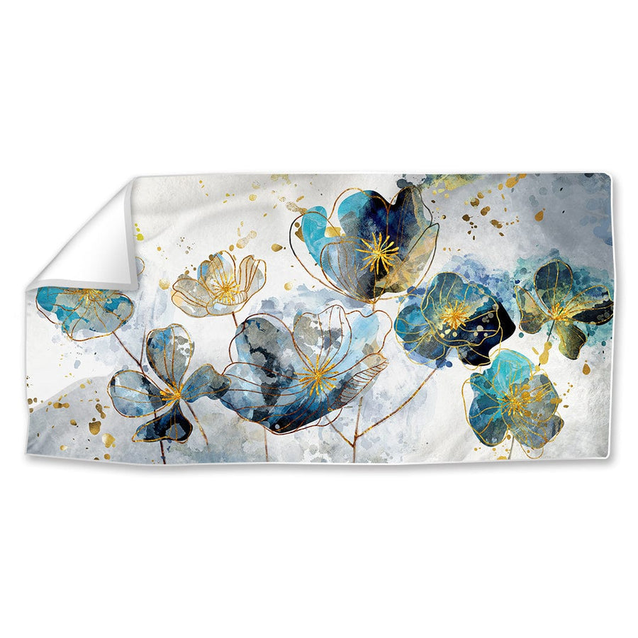 Mystical Pollen Garden Easy Build Frame Posters, Prints, & Visual Artwork Fabric Print Only / 40 x 20in Clock Canvas