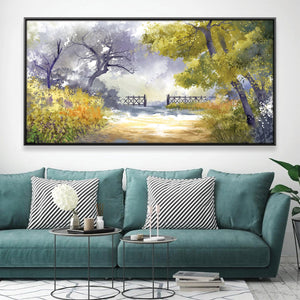 Nature Gateway Canvas Art 20 x 10in / Canvas Clock Canvas