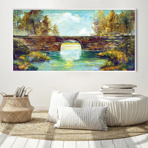 Nature's Archway Canvas Art Clock Canvas