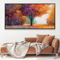 Nature's Kaleidoscope Canvas Art Clock Canvas