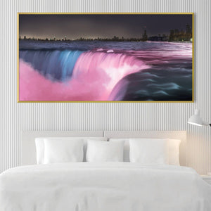 Niagara Falls Canvas - Single Panel Art Clock Canvas