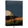 Night and Day Canvas Art Clock Canvas