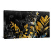 Noir Reflective Canvas Art Clock Canvas