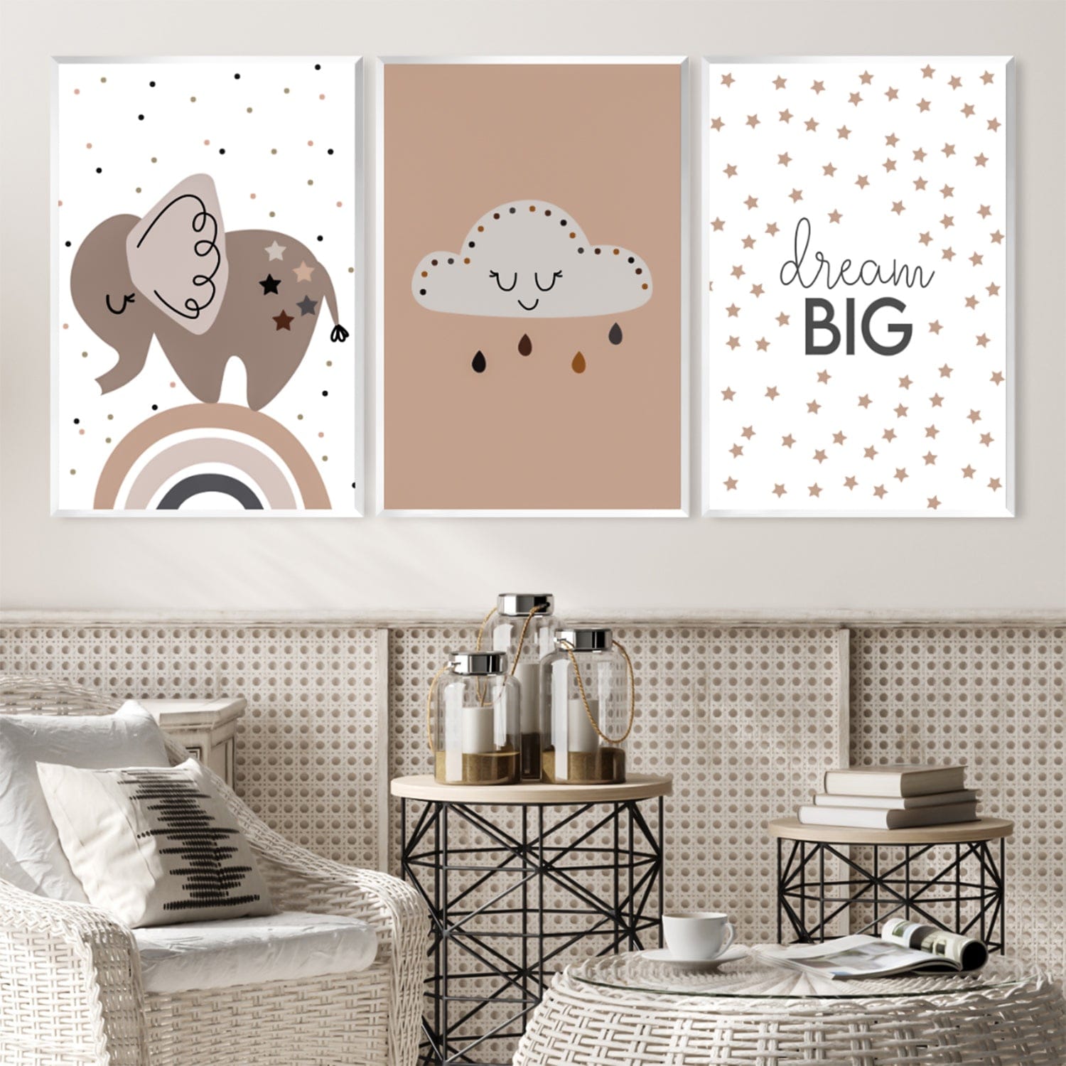 Nursery Dreams Canvas Art Clock Canvas