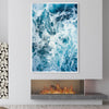 Ocean Mix Canvas Art Clock Canvas