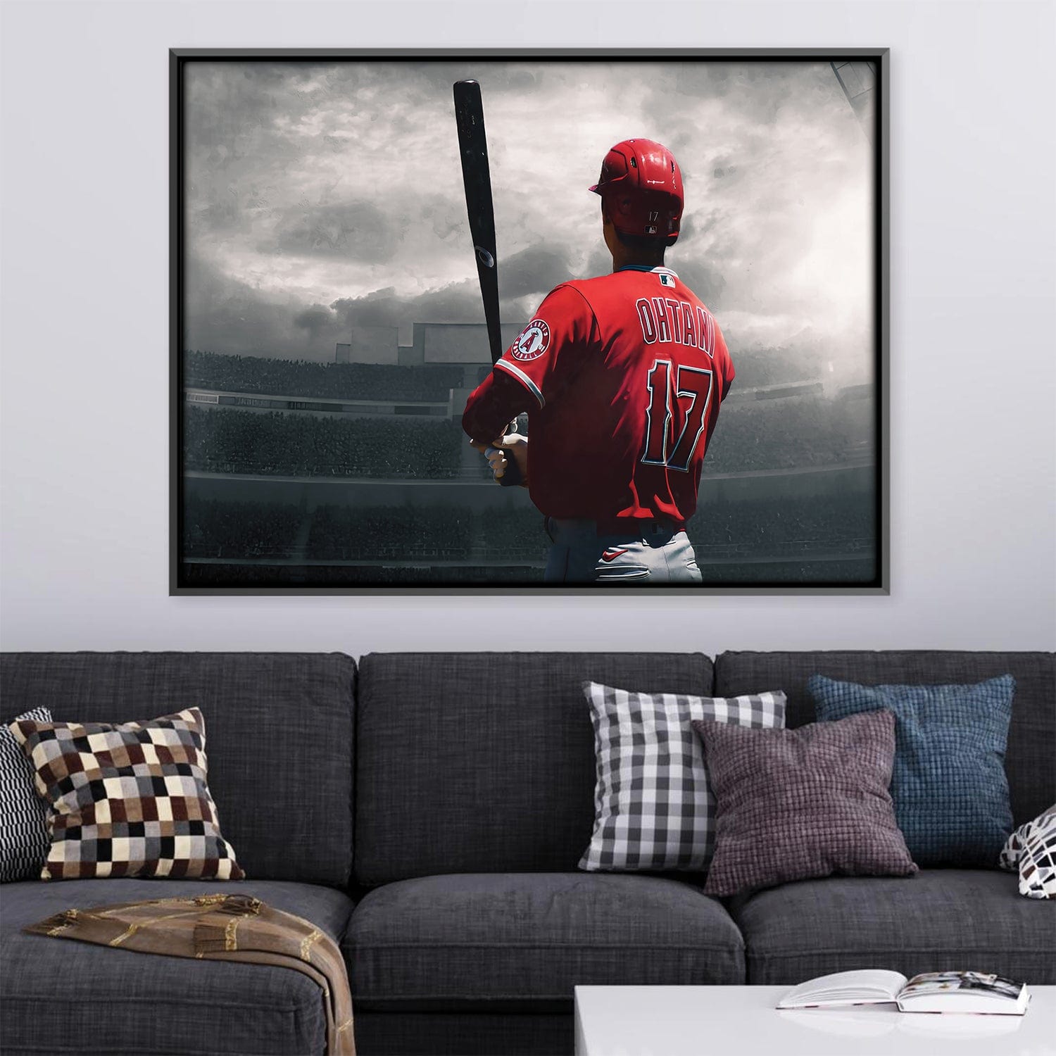 Ohtani at Bat Canvas product thumbnail