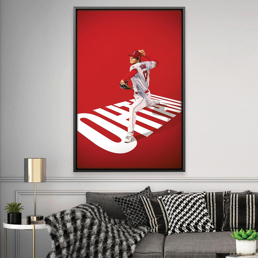 Shohei Ohtani Pitching Poster or Canvas