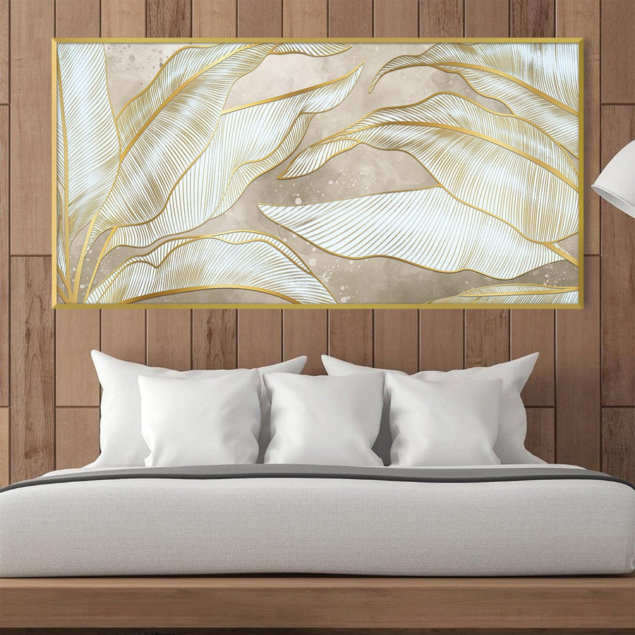 Opulent Nature Canvas Art Clock Canvas
