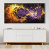 Orbit of Opulence Canvas Art Clock Canvas