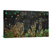 Orbiting Garden Canvas Art Clock Canvas