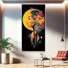 Orbiting Thoughts Canvas Art Clock Canvas