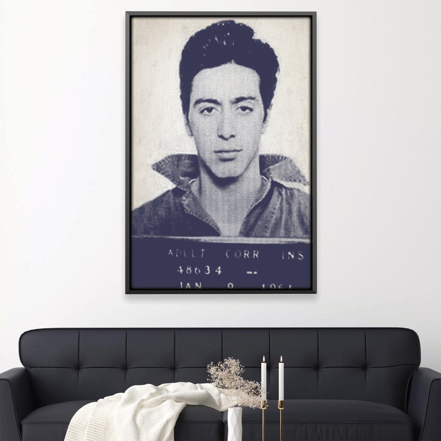 Pacino Mugshot Canvas product thumbnail