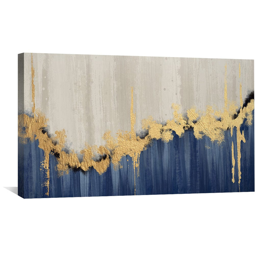 Painted Contrast Canvas Art Clock Canvas