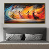 Painted Dancers Canvas Art Clock Canvas