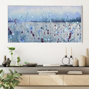 Pastel Quietude Canvas Art Clock Canvas