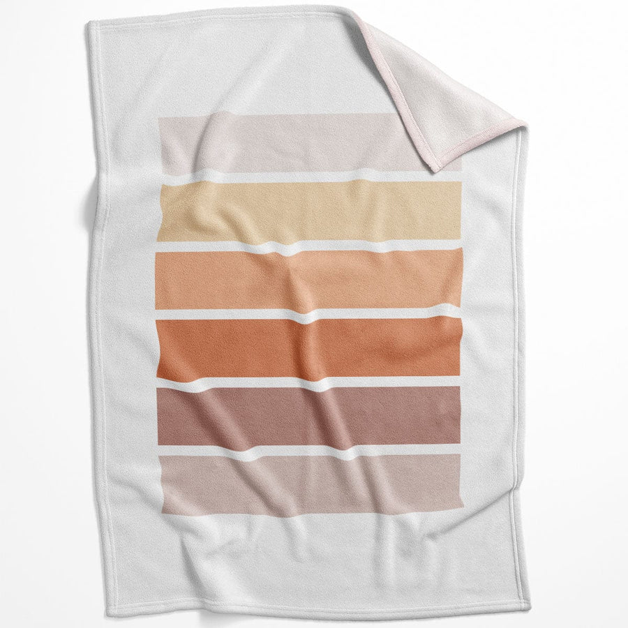 Pastel Tones A Blanket Blanket 75 x 100cm Clock Canvas