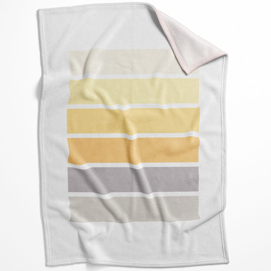 Pastel Tones B Blanket Blanket 75 x 100cm Clock Canvas