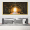 Path of Light Canvas Art Clock Canvas